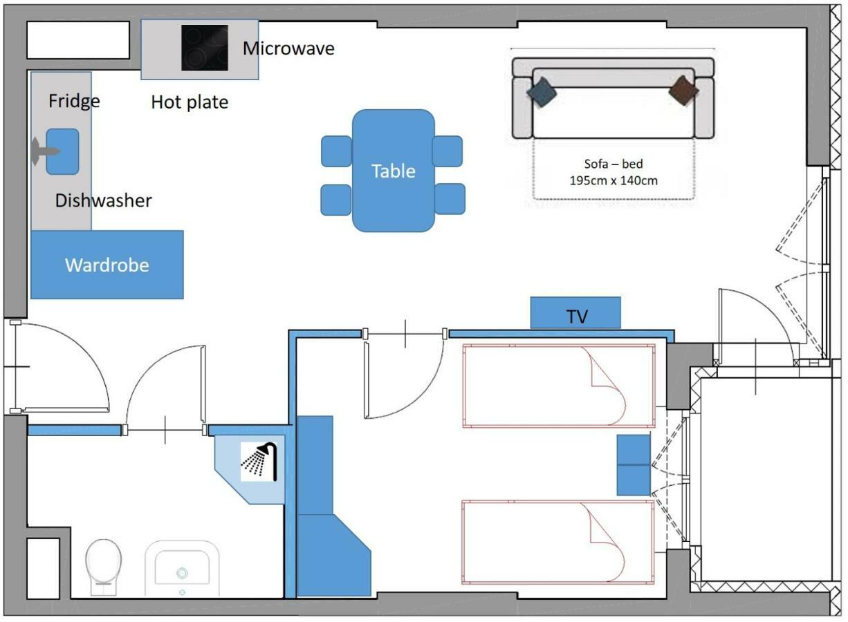 Modern Apartment In ורשה מראה חיצוני תמונה